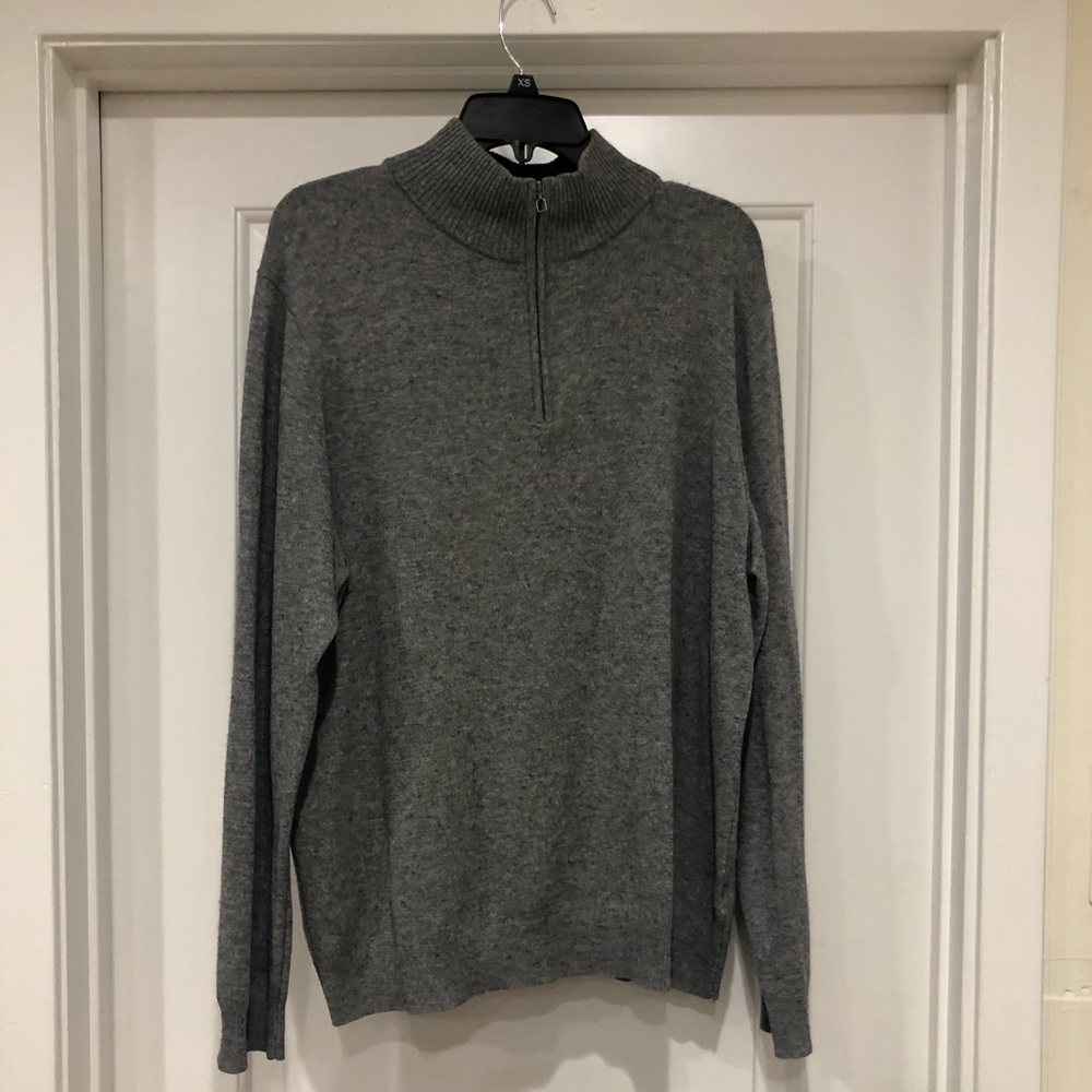 Allen Solly 100% Cashmere Grey Sweater Large